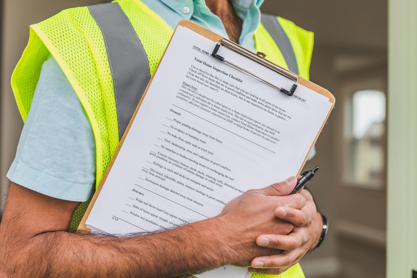 Inspection findings captured digitally on site